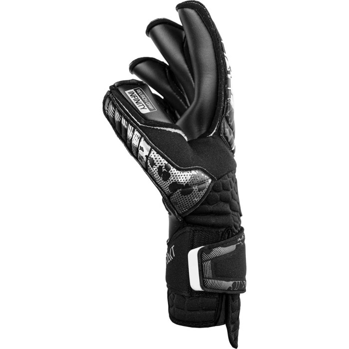 Attrakt Infinity Resistor AdaptiveFlex Goalkeeper Gloves Black