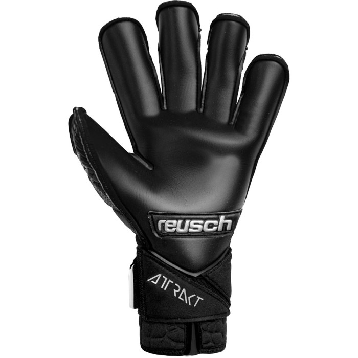 Attrakt Infinity Resistor AdaptiveFlex Goalkeeper Gloves Black