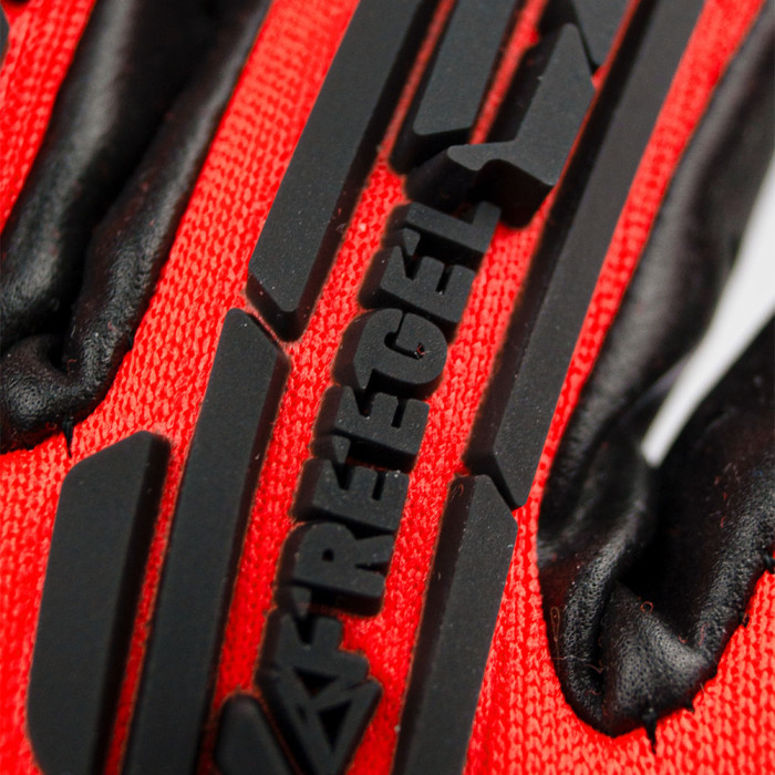 Reusch Attrakt Freegel Fusion Goaliator Goalkeeper Gloves bright red