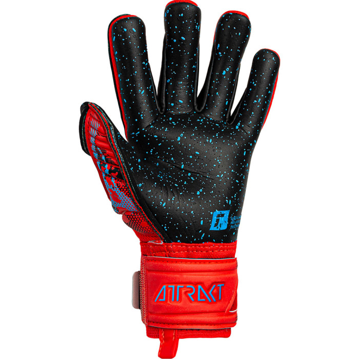 Reusch Attrakt Fusion Finger Support Guardian Jr Goalkeeper Gloves bri