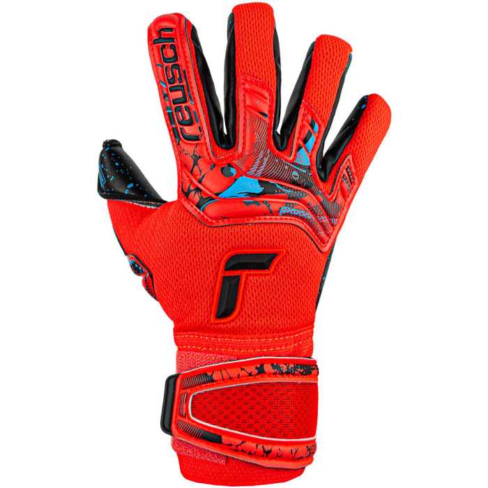 Reusch Attrakt Fusion Guardian Junior Goalkeeper Gloves bright red