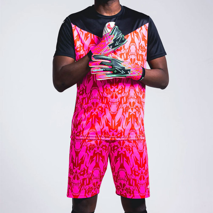 Kaliaaer AER V1 GK Shorts Neo Pink/Flame Red 