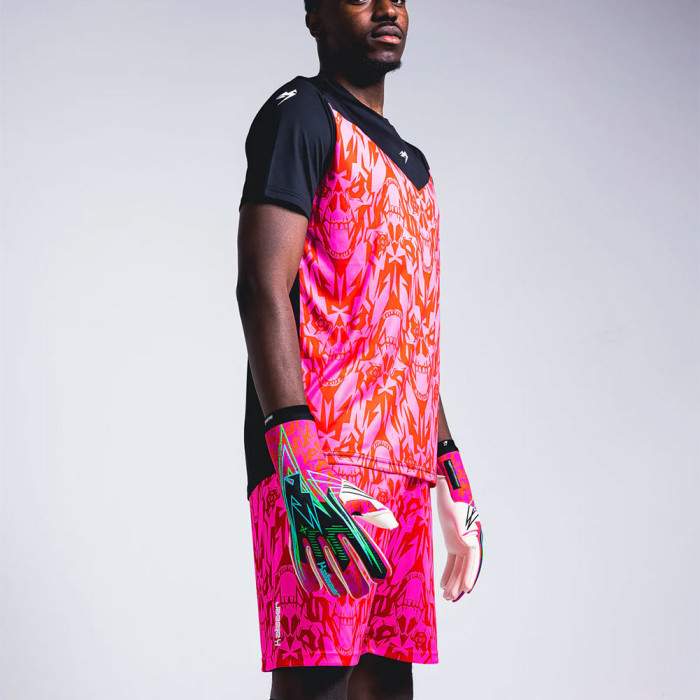 Kaliaaer AER V1 GK Shorts Neo Pink/Flame Red 
