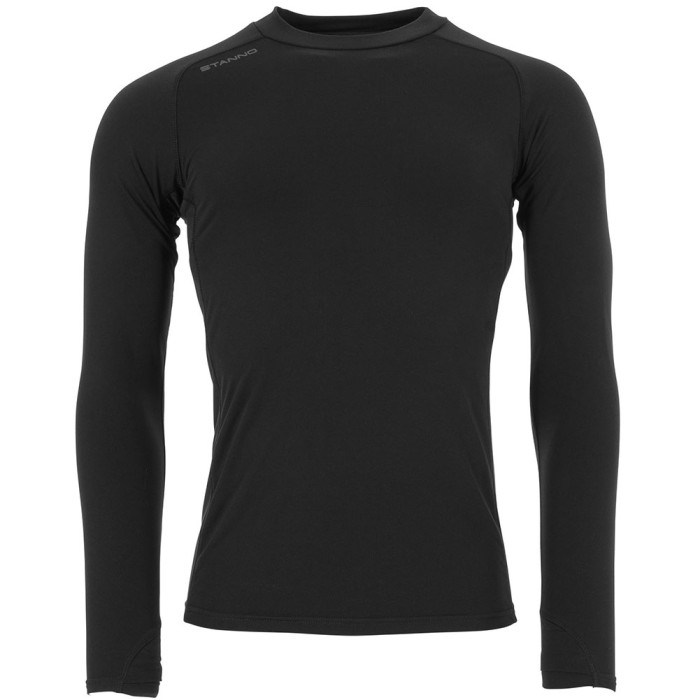  4461038000 Stanno Core Thermo Long Sleeve BaseLayer Shirt Black 