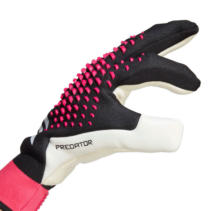 adidas Predator Pro Fingersave Promo Goalkeeper Gloves Black/Pink