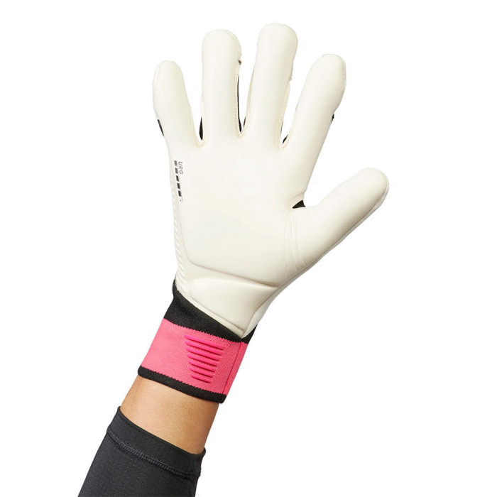 adidas Predator accuracy Pro Hybrid Goalkeeper Gloves Black/Shock Pink