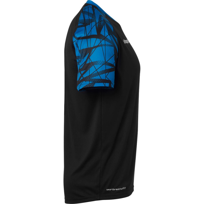  100221512J Uhlsport Goal 25 Goalkeeper Shirt Junior Black/Blue 