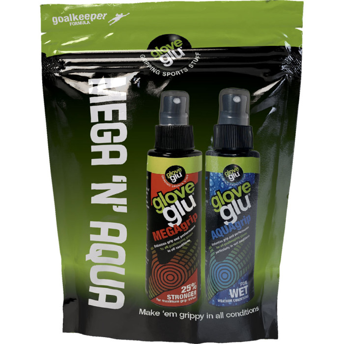 Goalkeeper GloveGlu MEGAGrip + AQUAGrip Bundle