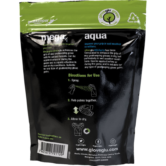 Goalkeeper GloveGlu MEGAGrip + AQUAGrip Bundle