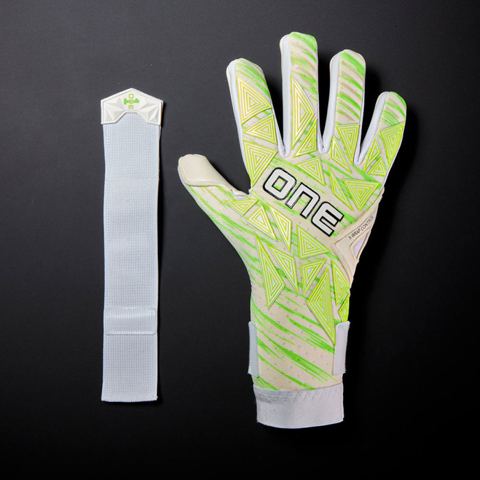  GLV-GEO3-MD2 ONE GEO 3.0 MD2 Goalkeeper Gloves White Fluo