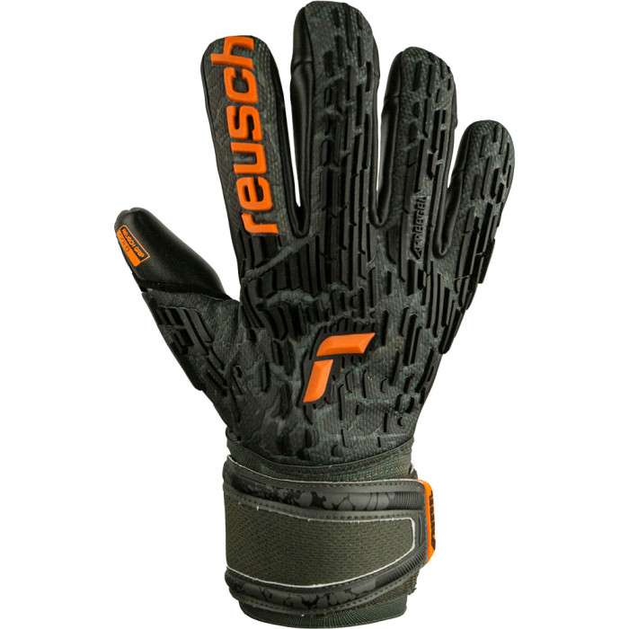 Reusch Desert Bloom Attrakt Freegel Gold Finger Support Goalkeeper Glo