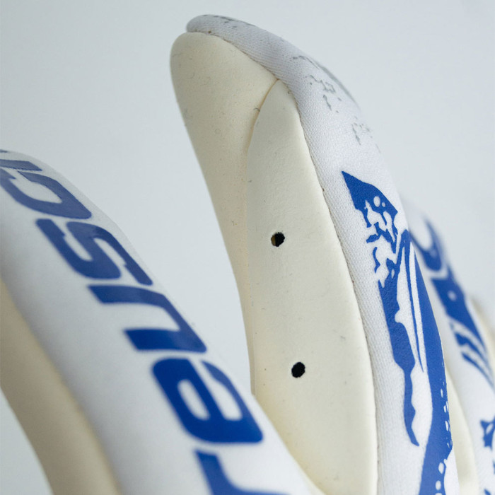 Reusch Pure Contact Gold X Goalkeeper Gloves White/Blue