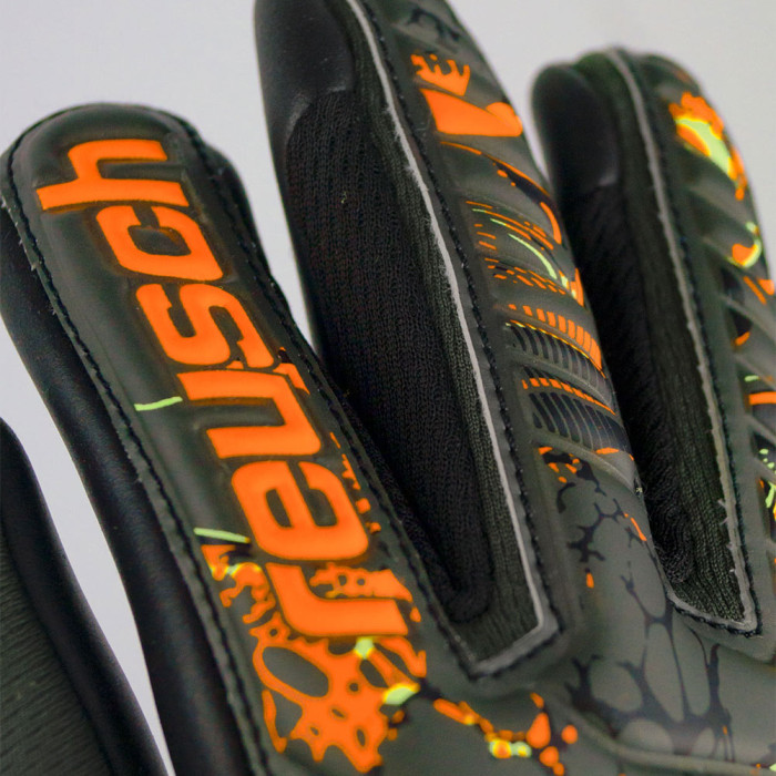 Reusch Attrakt Gold X Finger Support Junior Goalkeeper Gloves
