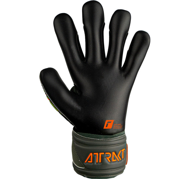 Reusch Attrakt Gold X Finger Support Junior Goalkeeper Gloves