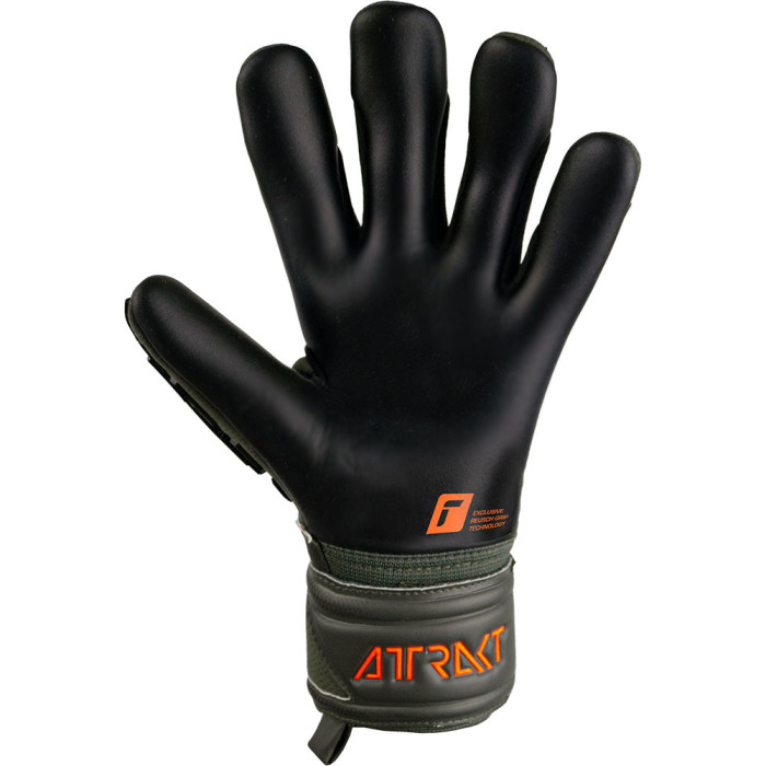Reusch Attrakt Freegel Silver Junior Goalkeeper Gloves desert green