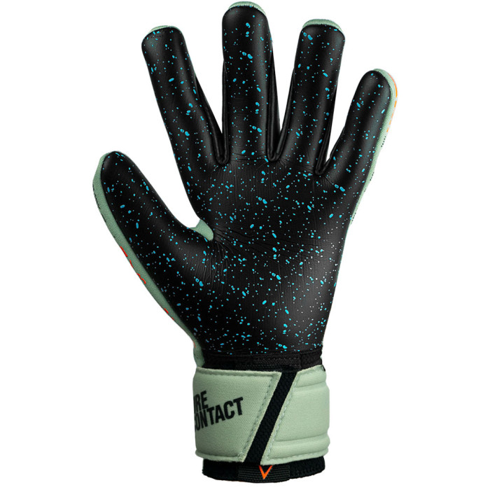 Reusch Pure Contact Fusion Junior Goalkeeper Gloves shark green