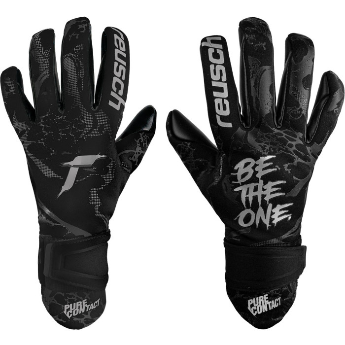 Reusch Pure Contact Infinity Junior Goalkeeper Gloves Black