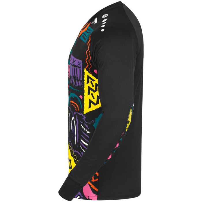 8911-620 JAKO Tropicana GK Jersey LS (Black/Retro)