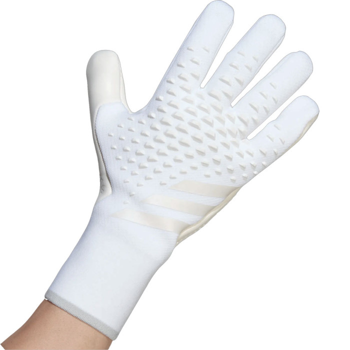  IJ1870 adidas Predator Accuracy Pro Pearlized Goalkeeper Gloves White