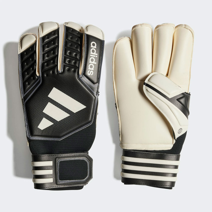 adidas TIRO League Goalkeeper Gloves Black / White / Iron Metallic