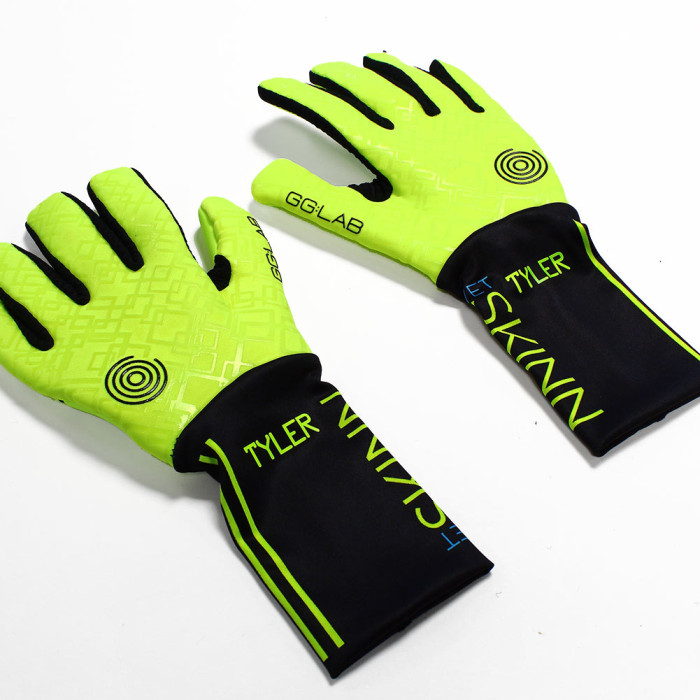 Gloveglu WET SKINN Goalkeeper Gloves Fluo Yellow