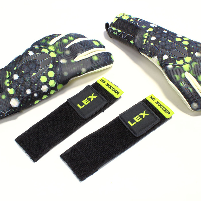 HO Soccer ROKKAKKEI Junior Goalkeeper Gloves LIME