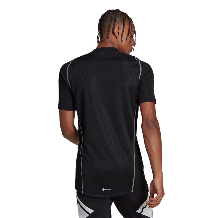 HK7670 adidas Tiro 23 Pro Short Sleeve Goalkeeper Jersey Black 