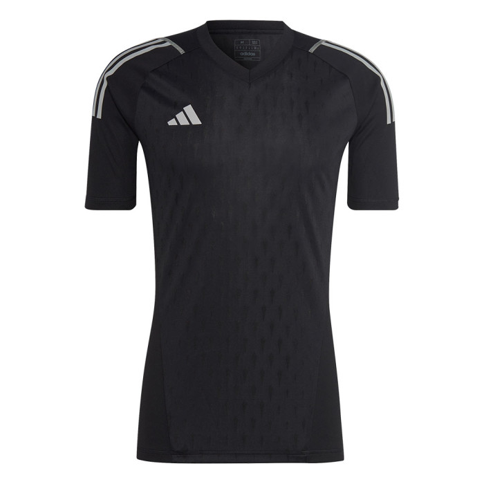 HK7670 adidas Tiro 23 Pro Short Sleeve Goalkeeper Jersey Black 