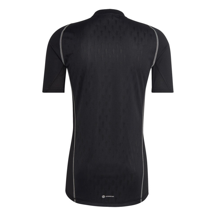 HK7670 adidas Tiro 23 Pro Short Sleeve Goalkeeper Jersey Black 
