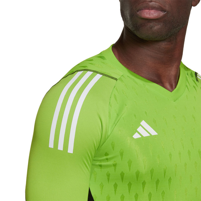  HE3156 adidas Tiro 23 Pro LS Goalkeeper Jersey Team Solar Green