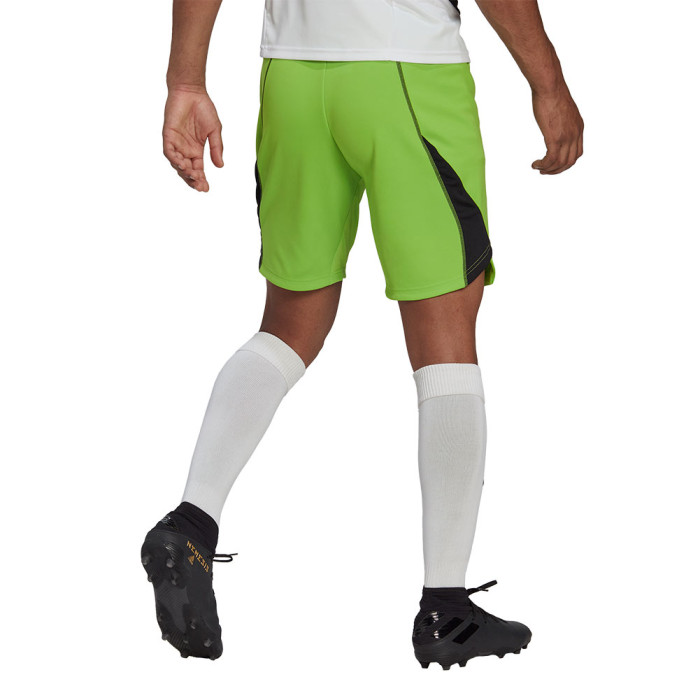  HT2417 adidas Tiro 23 Pro Goalkeeper Shorts Junior Team Solar Green