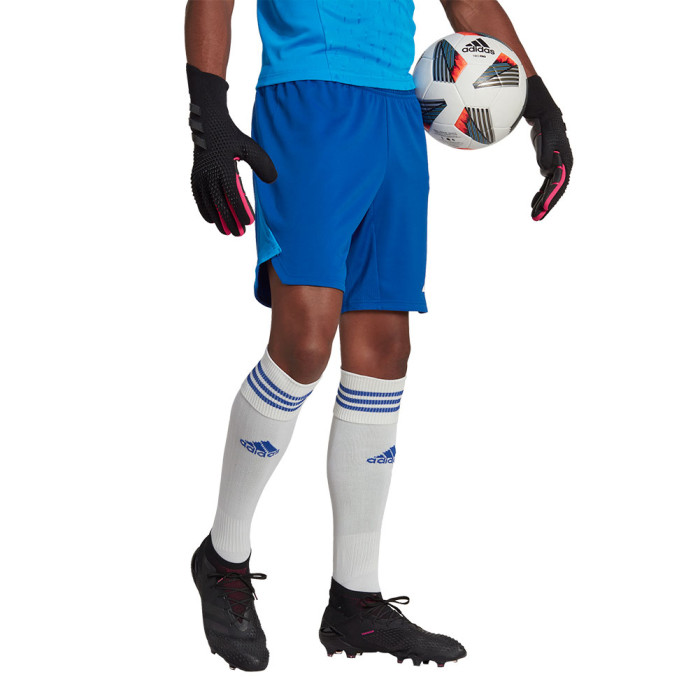  HK7685 adidas Tiro 23 Pro Goalkeeper Shorts Junior Blue 