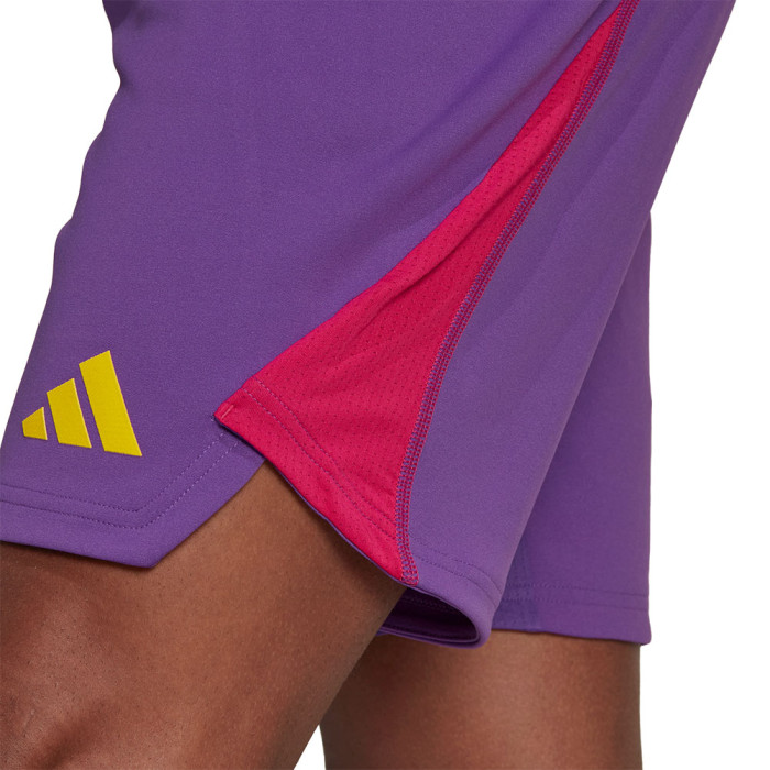 adidas Tiro 23 Pro Goalkeeper Shorts Junior Active Purple/Solar Pink