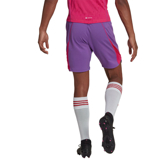 adidas Tiro 23 Pro Goalkeeper Shorts Junior Active Purple/Solar Pink