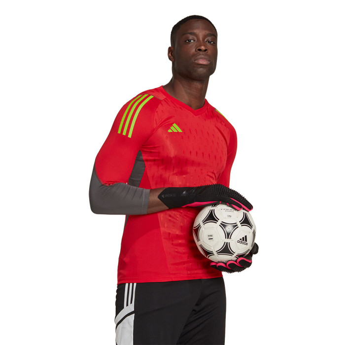 adidas Tiro 23 Pro LS Goalkeeper Jersey Junior Team Collegeiate Red