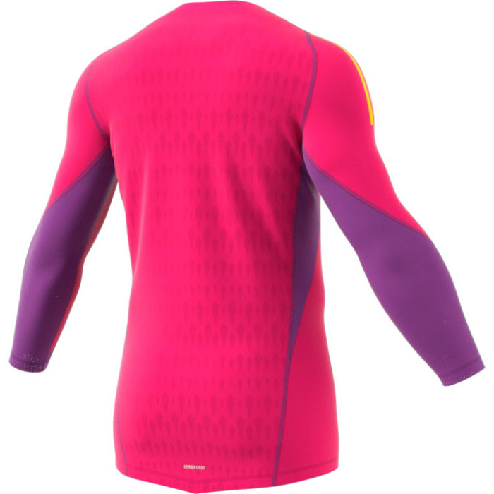  HK7674 adidas Tiro 23 Pro LS Goalkeeper Jersey Junior Team Magenta