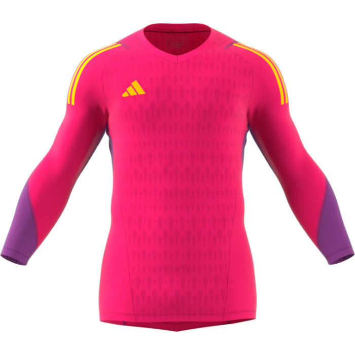  HK7674 adidas Tiro 23 Pro LS Goalkeeper Jersey Junior Team Magenta