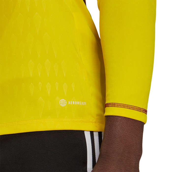 adidas Tiro 23 Comp LS Junior Goalkeeper Jersey Team Yellow/Maroon