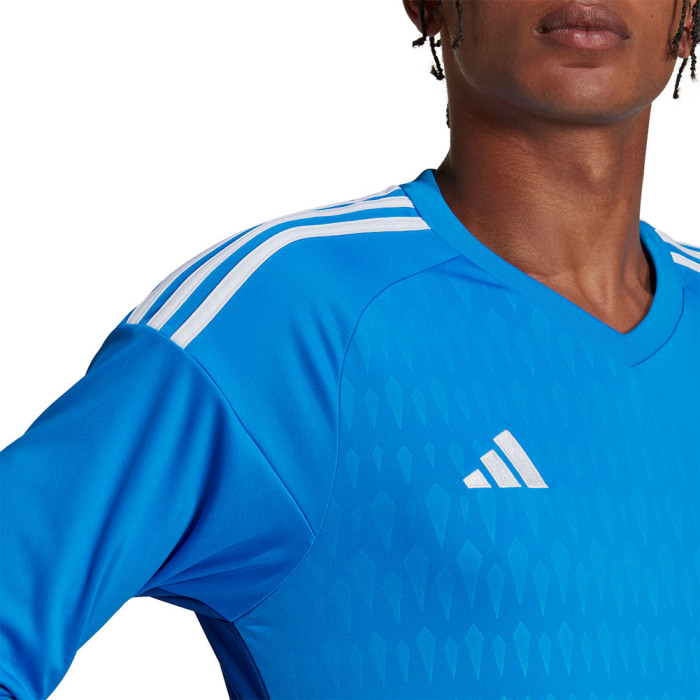 HK7692 adidas Tiro 23 Comp LS Junior Goalkeeper Jersey Blue 
