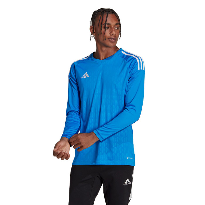  HK7692 adidas Tiro 23 Comp LS Junior Goalkeeper Jersey Blue 