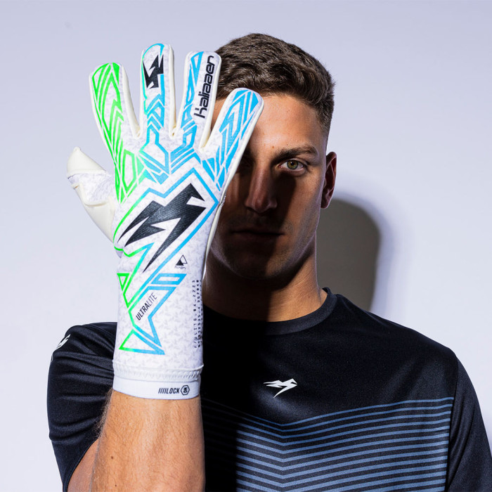  ULITE4 Kaliaaer ULTRA Lite Veloz X Negative Goalkeeper Gloves