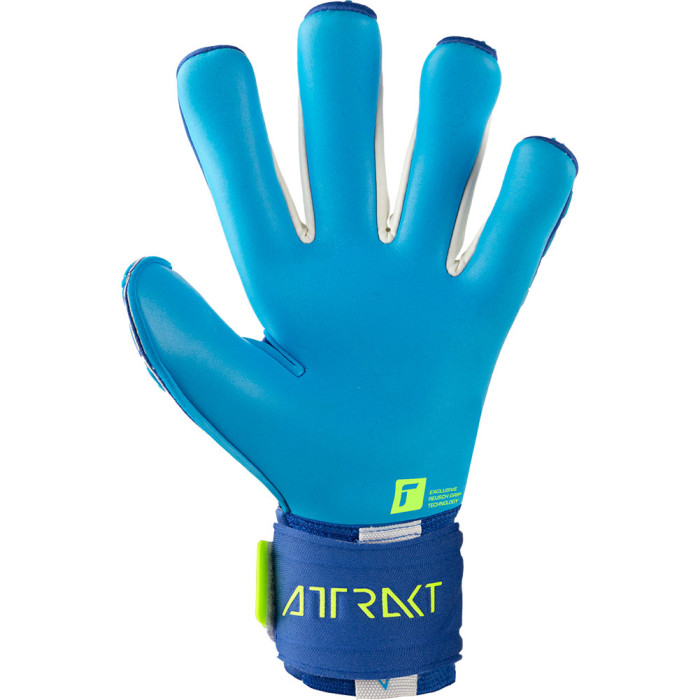 Reusch Attrakt Freegel Aqua Windproof Goalkeeper Gloves Blue 