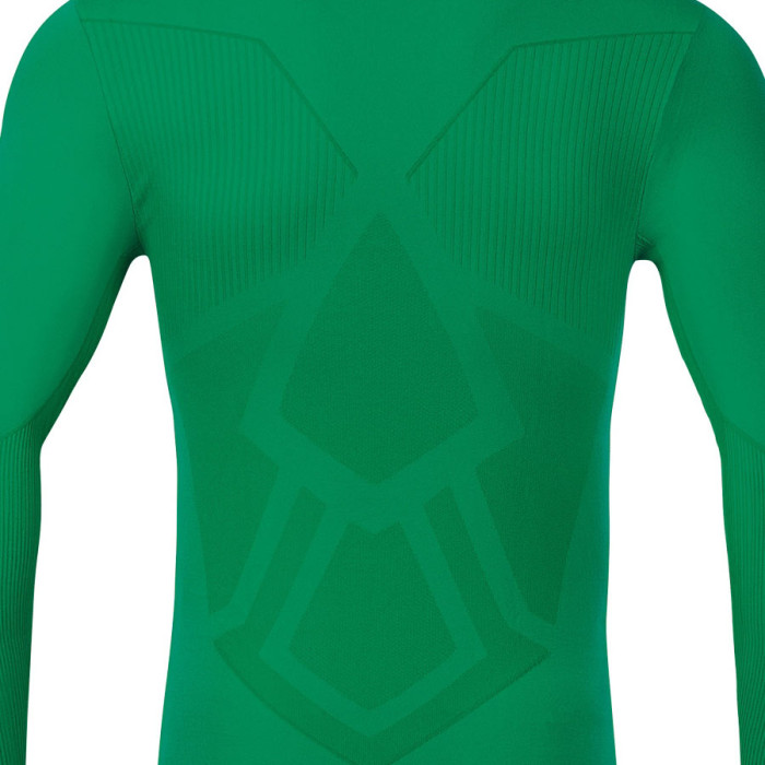  6955-06J JAKO Comfort 2.0 Longsleeve Turtleneck Top Junior green 