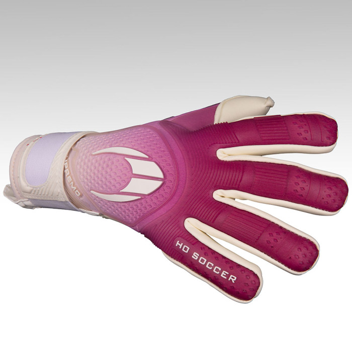 HO Soccer Supremo PRO II SMU Junior Goalkeeper Gloves Blush Pink 