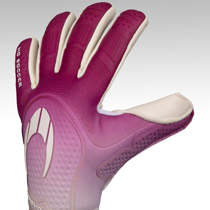 HO Soccer Supremo PRO II SMU Junior Goalkeeper Gloves Blush Pink 