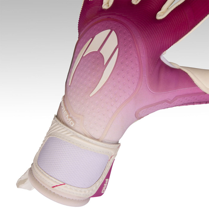 HO Soccer Supremo PRO II SMU Junior Goalkeeper Gloves Blush Pink 