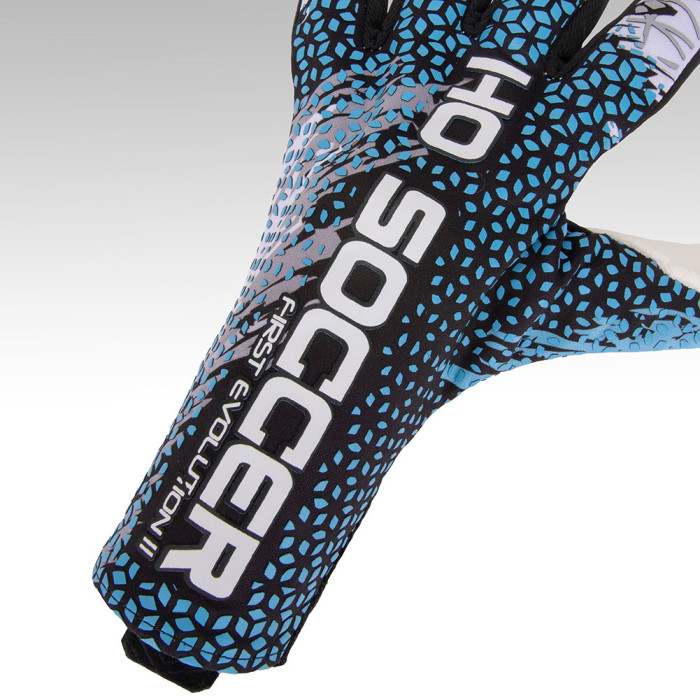 520217 HO Soccer First Evolution Goalkeeper Gloves Sky Blue/Black 