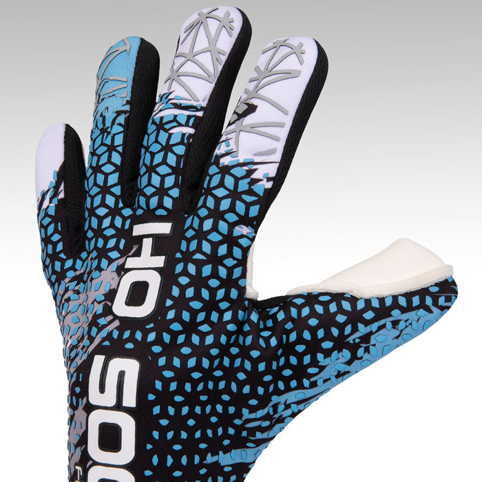 520217 HO Soccer First Evolution Goalkeeper Gloves Sky Blue/Black 