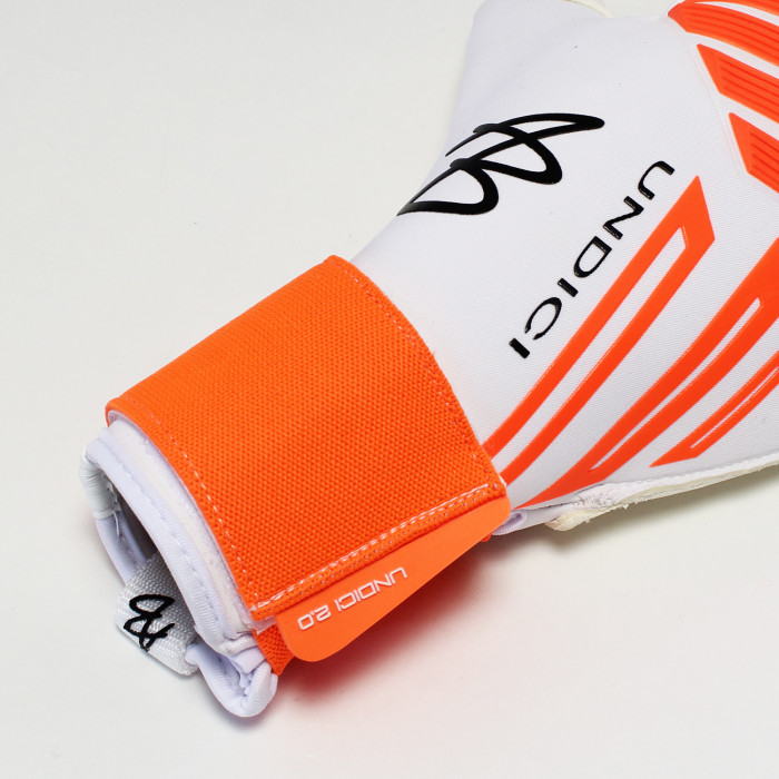 AB1 UNDICI THG Pro Roll SMU Junior Goalkeeper Gloves White/Orange 