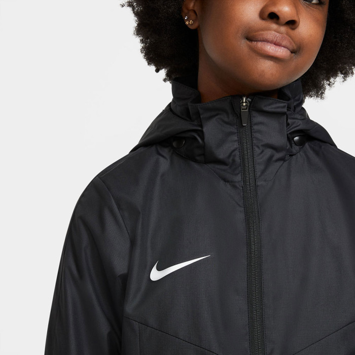  893819-010 Nike Academy Junior Rain Jacket (Black) 